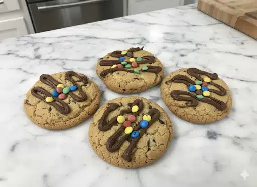Cookies Nutella et Smarties