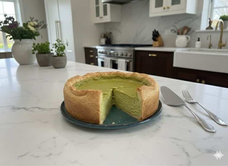 Recette facile de flan pâtissier pistache
