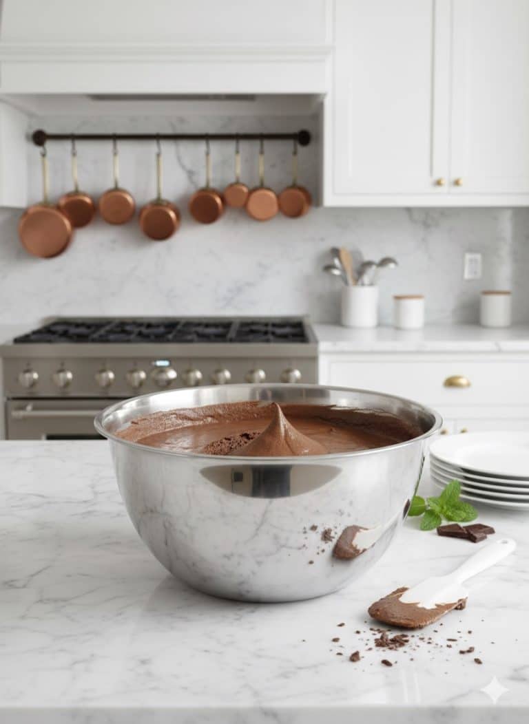 La recette de la mousse au chocolat