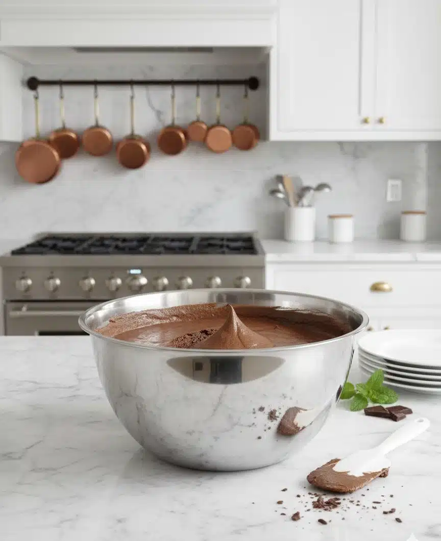 Recette de mousse au chocolat facile à faire