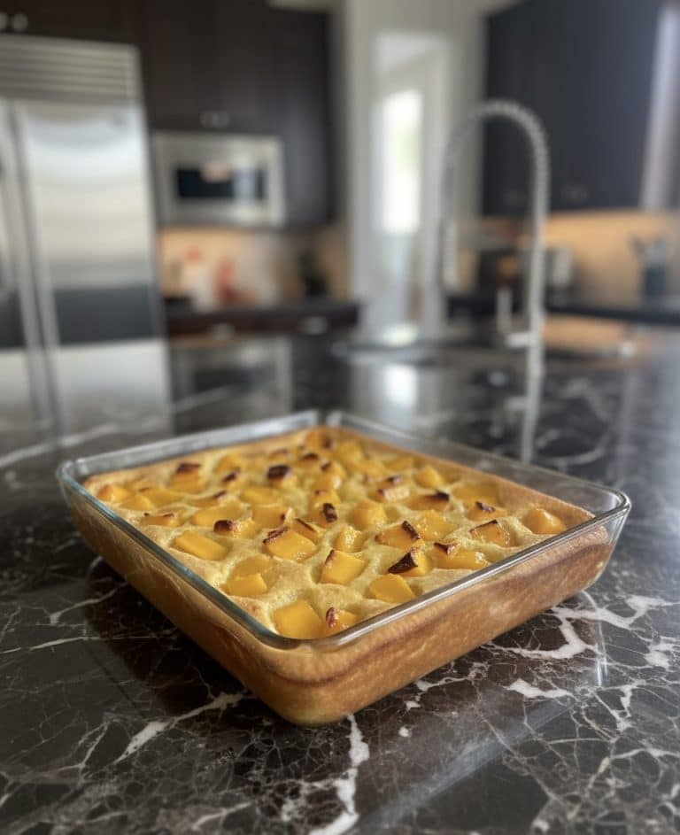 La recette simplissime du clafoutis Mangue