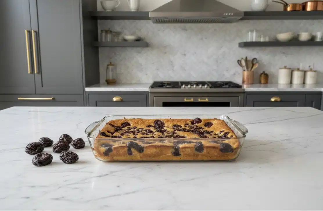 La recette simple du Clafoutis Pruneaux