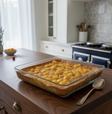The simple recipe for 🥭 Mango Clafoutis