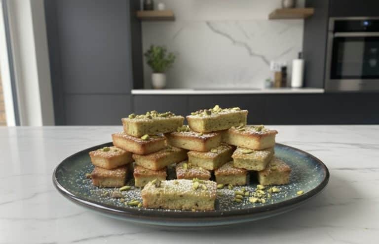 Easy pistachio financier recipe