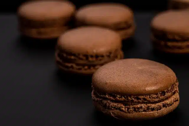 Macaron ganache chocolat