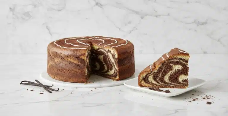 Marbré vanille chocolat