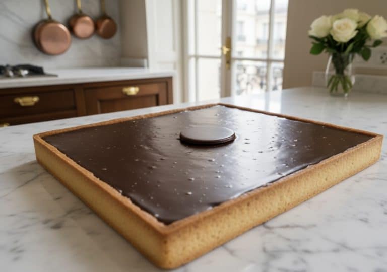 Recette de Tarte chocolat noir simple et facile à faire